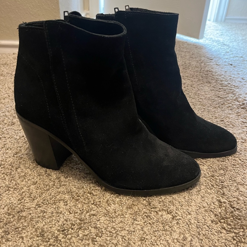 Dolce Vita Black Suede Boots